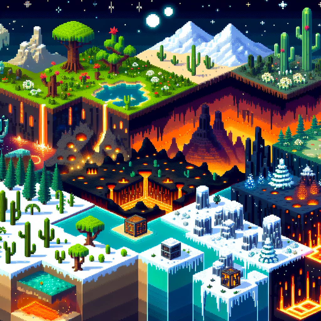 Exploring the Vast Biomes and Hidden Secrets of the Minecraft World