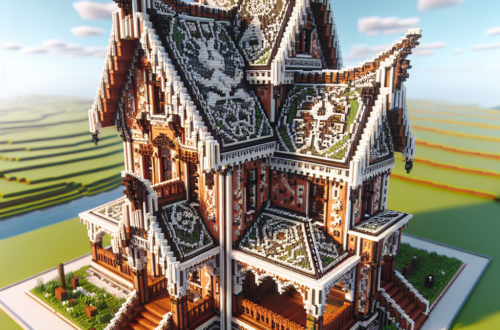 Ide Desain Gambar Rumah Minecraft yang Kreatif dan Unik