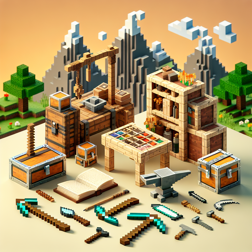 Mastering Minecraft Crafting: A Comprehensive Guide for Beginners and Experts Alike